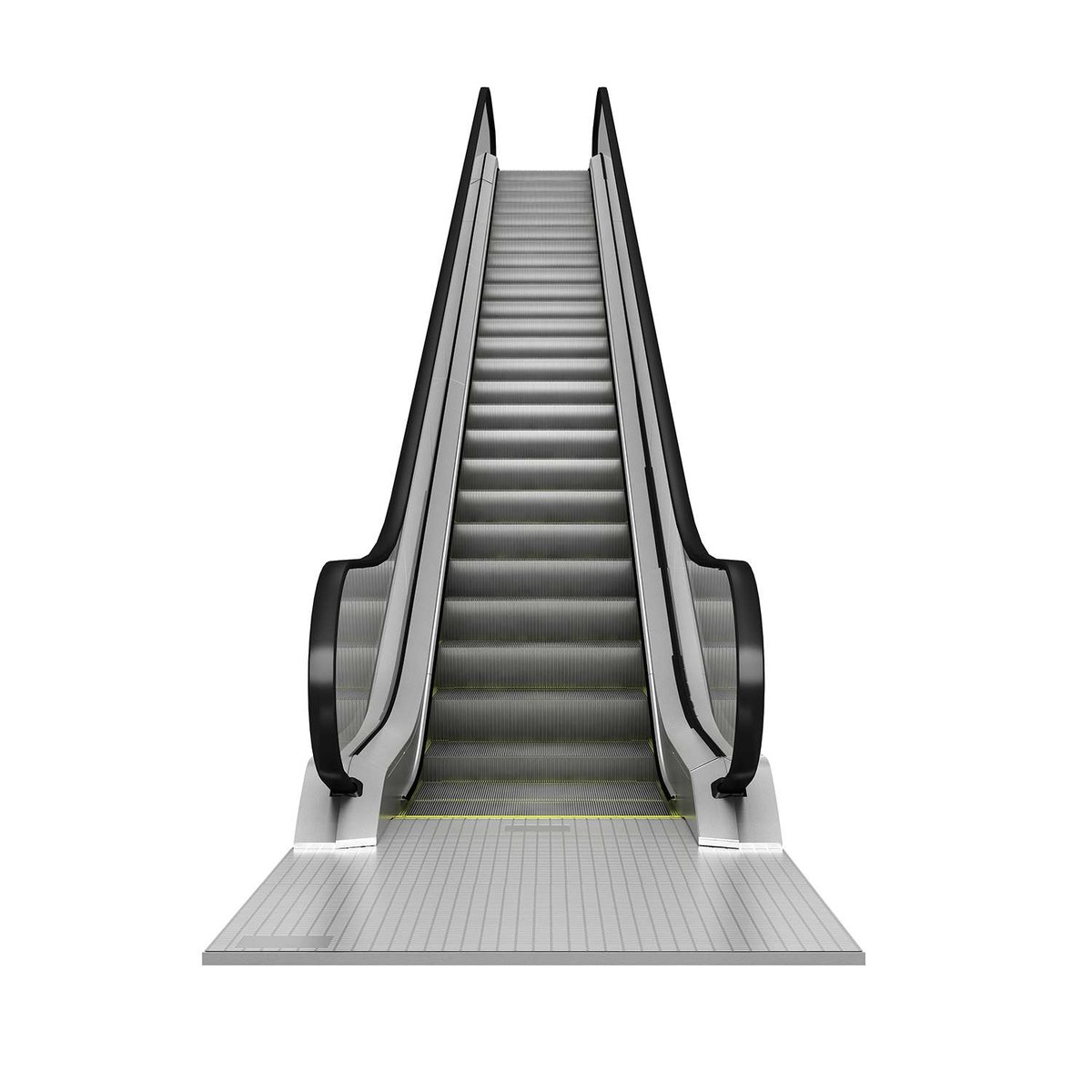 WIN800 escalator front-view reference